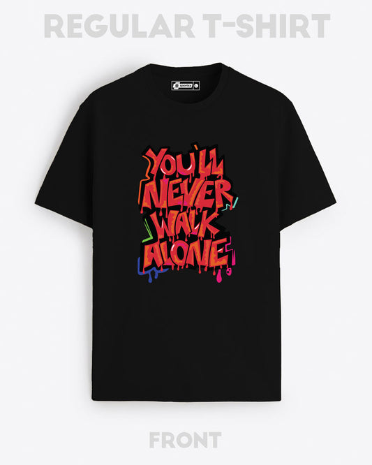 YOU'LL NEVER WALK ALONE ARTWORK T-SHIRT