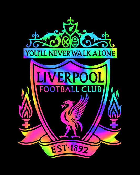 LIVERPOOL RAINBOW LOGO T-SHIRT