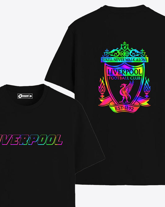 LIVERPOOL RAINBOW LOGO T-SHIRT