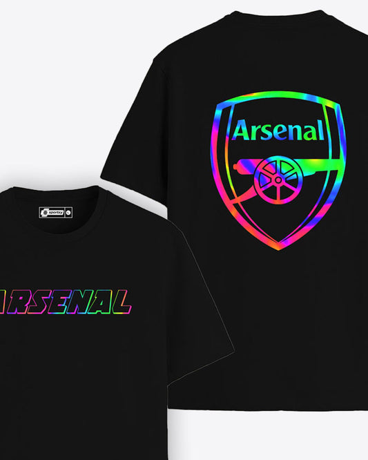 ARSENAL RAINBOW LOGO T-SHIRT