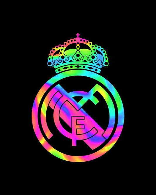 REAL MADRID RAINBOW LOGO T-SHIRT