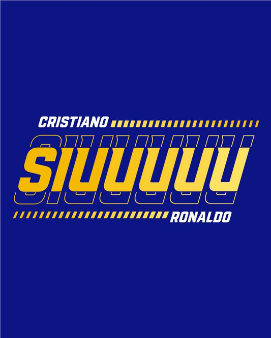 RONALDO SIUUU T-SHIRT