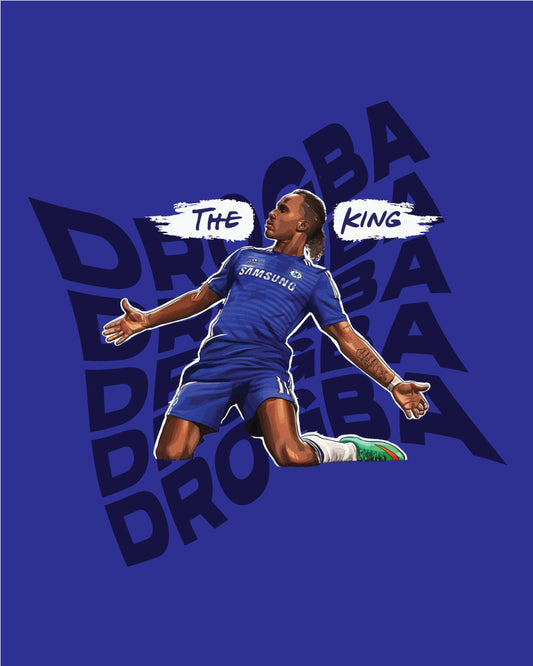 DIDIER DROGBA ARTWORK T-SHIRT