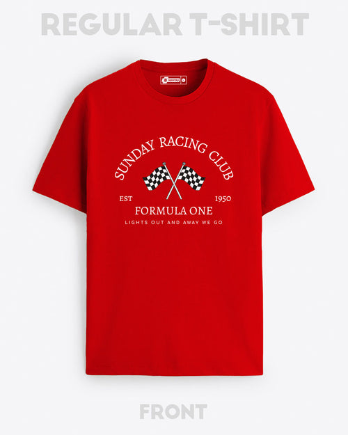 F1 SUNDAY RACING CLUB T-SHIRT