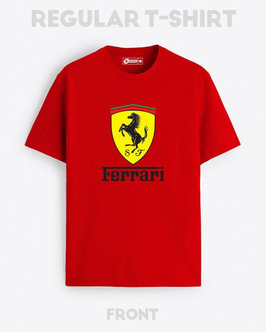 FERRARI LOGO T-SHIRT