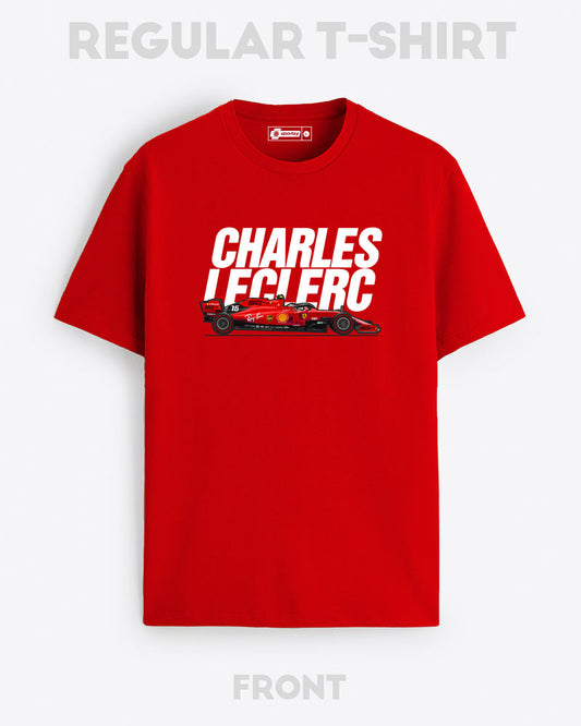 CHARLES LECLERC F1 CAR T-SHIRT