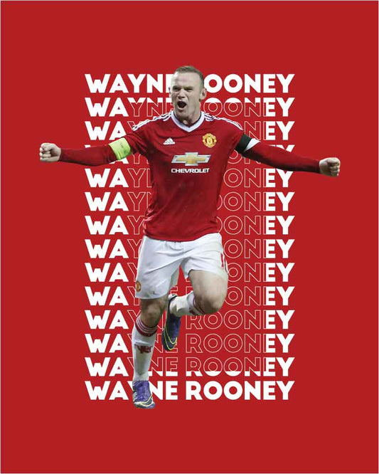 WAYNE ROONEY ARTWORK T-SHIRT