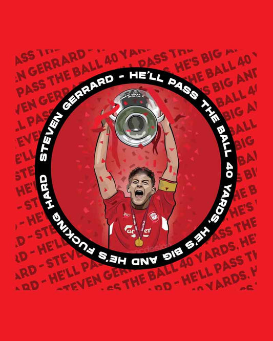 STEVEN GERRARD ARTWORK T-SHIRT