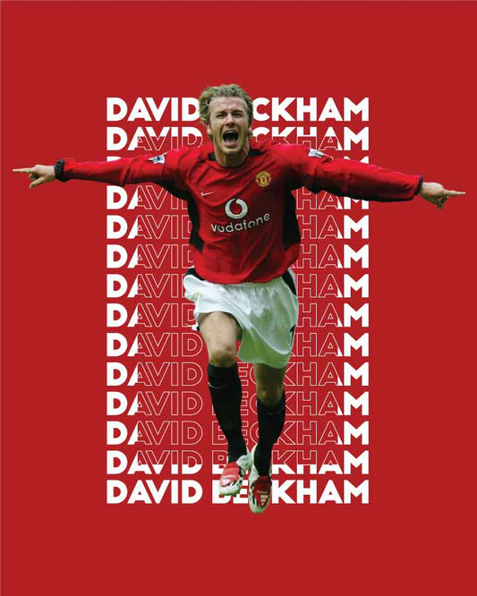 DAVID BECKHAM ARTWORK T-SHIRT