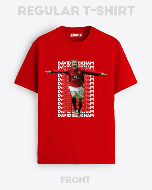 DAVID BECKHAM ARTWORK T-SHIRT