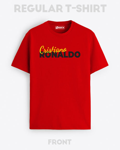 CRISTIANO RONALDO TEXT T-SHIRT