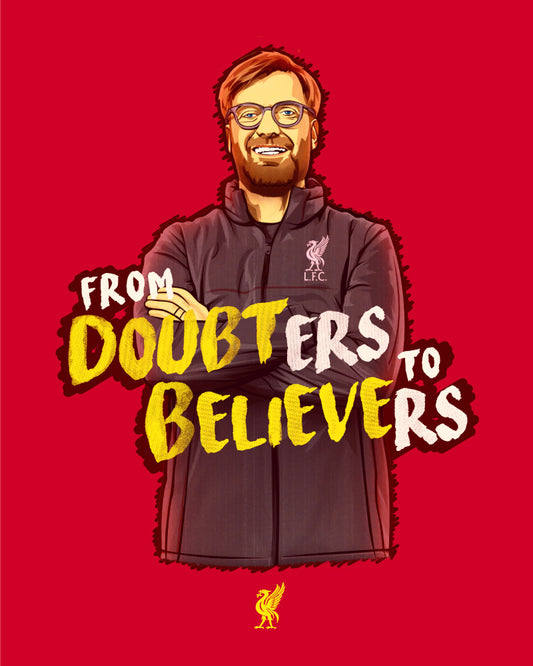 FROM DOUBTERS TO BELIEVERS ARTWORK T-SHIRT