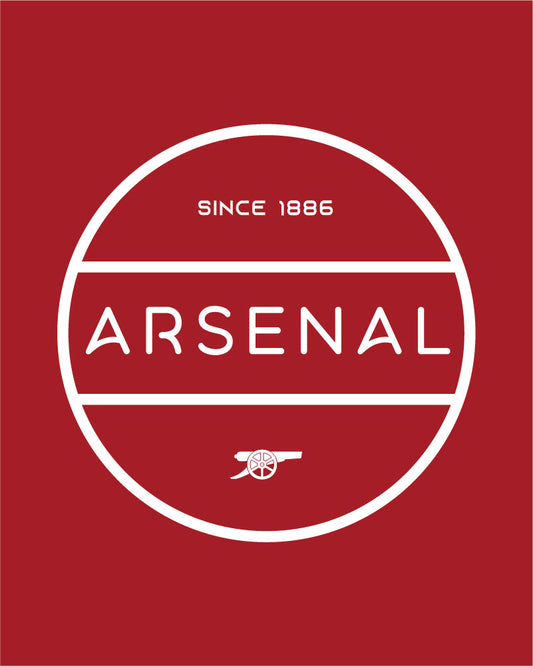 ARSENAL ESTD 1886 T-SHIRT