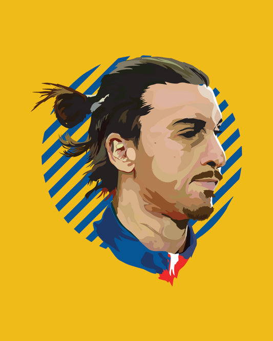 ZLATAN IBRAHIMOVIC ARTWORK T-SHIRT