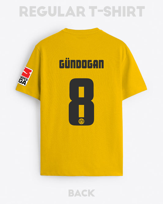 DORTMUND RETRO JERSEY STYLE T-SHIRT