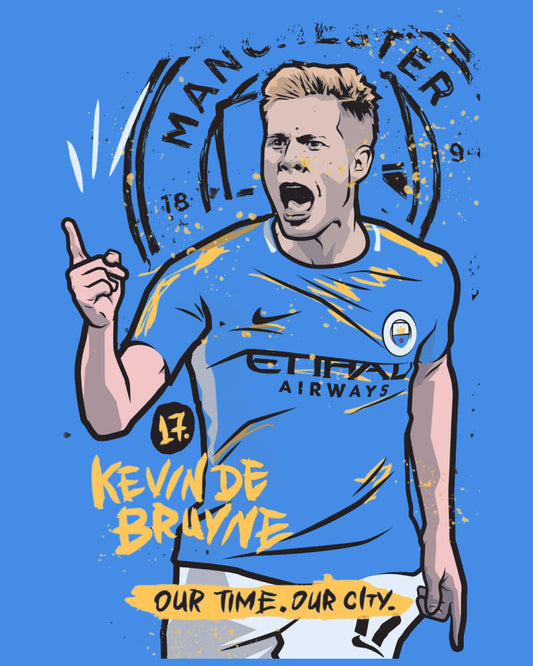 KEVIN DE BRUYNE ARTWORK T-SHIRT