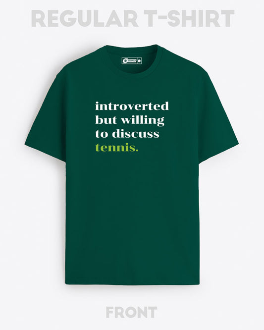 INTROVERTED TENNIS T-SHIRT