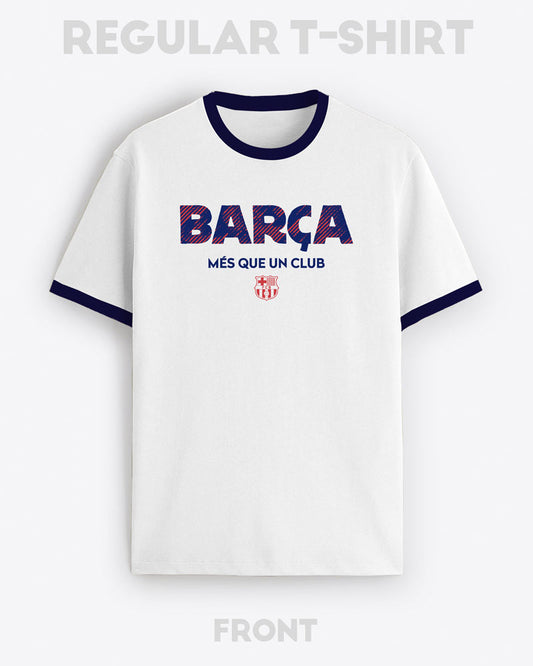 BARCA MES QUE UN CLUB CONTRAST-SHIRT