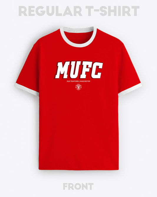 MUFC OLD TRAFFORD CONTRAST T-SHIRT